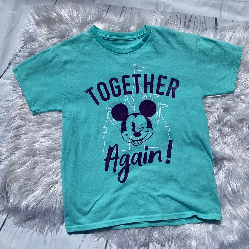 Kids “Together Again” Disney Parks Mickey Tee